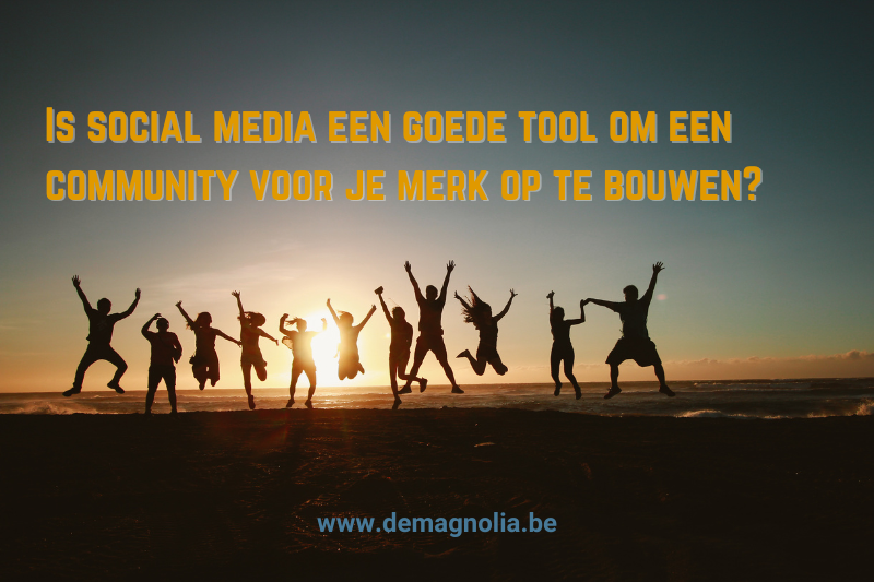 Is social media een goede tool om een community voor je merk op te bouwen?