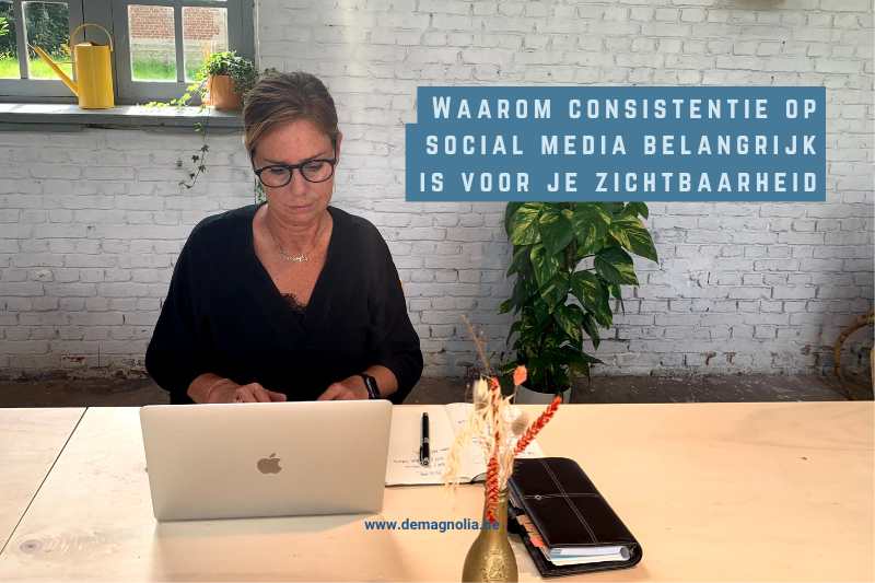 consistentie is belangrijk voor je online zichtbaarheid