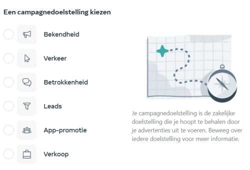 campagne doelstellingen meta ads - adverteren met demagnolia 